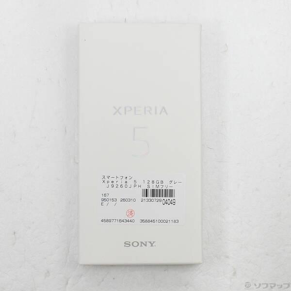 〔中古〕SONY(ソニー) Xperia 5 128GB グレー J9260JPH SIMフリー〔198-ud〕 |  | 04