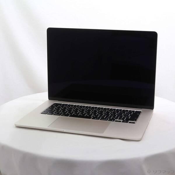 〔中古〕Apple(アップル) MacBook Air 15.3-inch Early-2025 MW1K3J／A Apple M4 10コアCPU_10コアGPU 16GB SSD512GB スターライト 〔15.7 Sequoia〕〔349-ud〕 | 