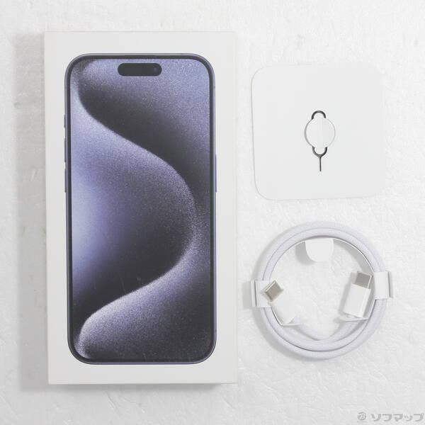 〔中古〕Apple(アップル) iPhone15 Pro 256GB ブルーチタニウム MTUG3J／A SIMフリー〔258-ud〕 |  | 04