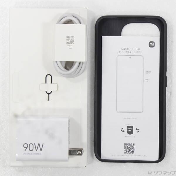 〔中古〕XIAOMI Xiaomi 15T Pro 256GB ブラック MZB0KWIJP SIMフリー〔348-ud〕 |  | 04