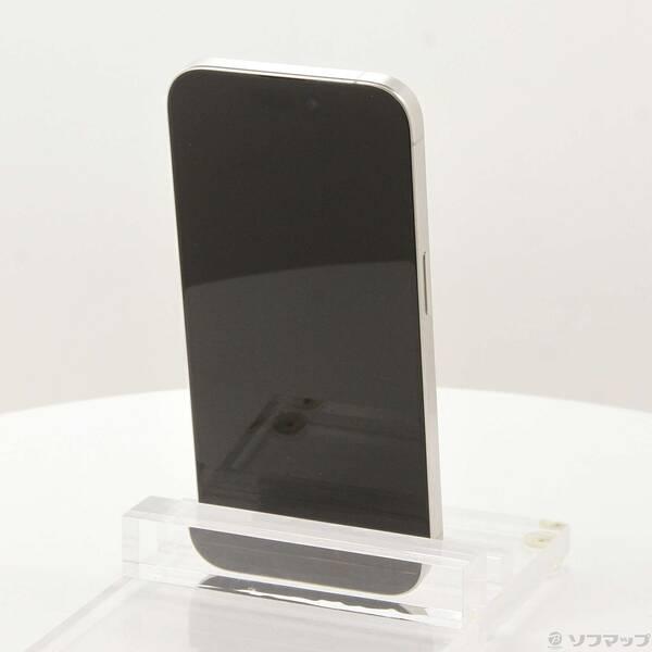 〔中古〕Apple(アップル) iPhone15 Pro 256GB ホワイトチタニウム MTUD3J／A SIMフリー〔258-ud〕 |  | 02