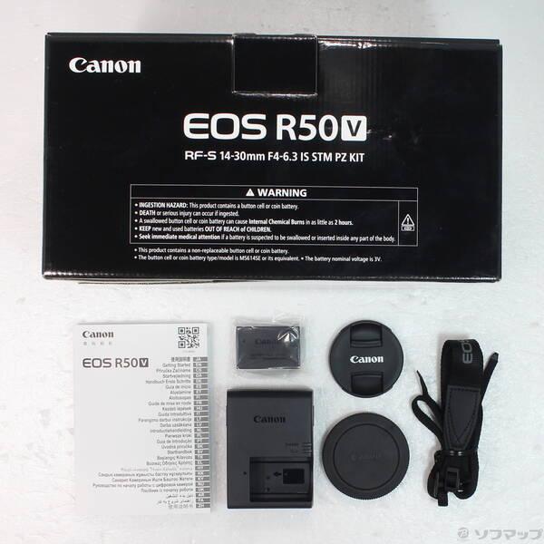 〔中古〕Canon(キヤノン) EOS R50 V RF-S14-30 IS STM PZ レンズキット ブラック〔305-ud〕 |  | 05