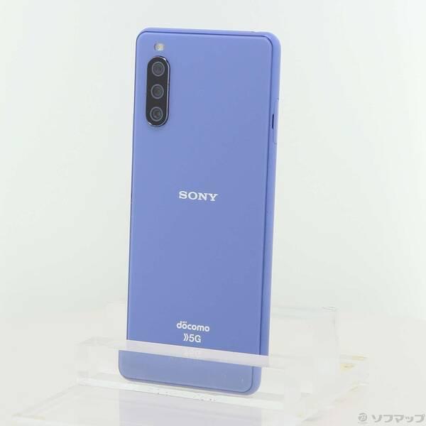 〔中古〕SONY(ソニー) Xperia 10 III 128GB ブルー SO-52B docomoロック解除SIMフリー〔368-ud〕 | 