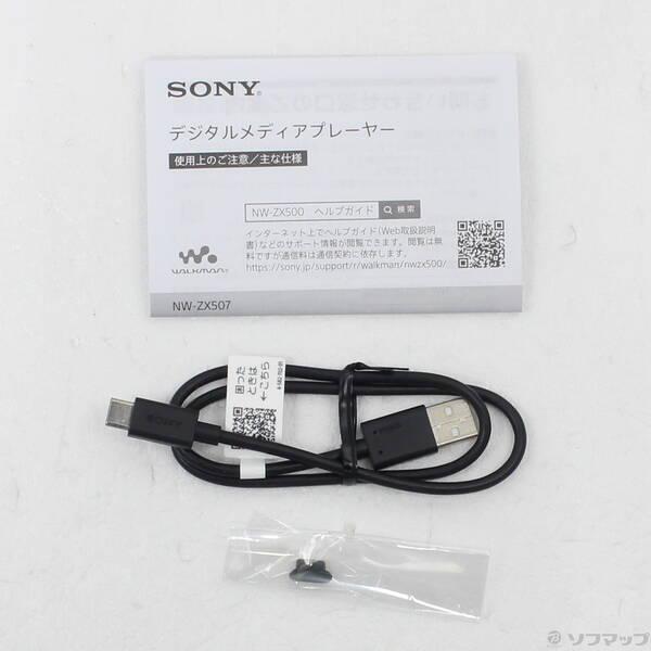 〔中古〕SONY(ソニー) WALKMAN ZX500シリーズ メモリ64GB ブラック NW-ZX507 B〔269-ud〕 |  | 04