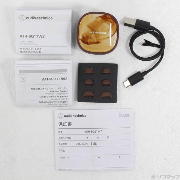 〔中古〕audio-technica(オーディオテクニカ) 〔展示品〕 ATH-SQ1TW2 BW アンバーブラウン〔377-ud〕 |  | 04