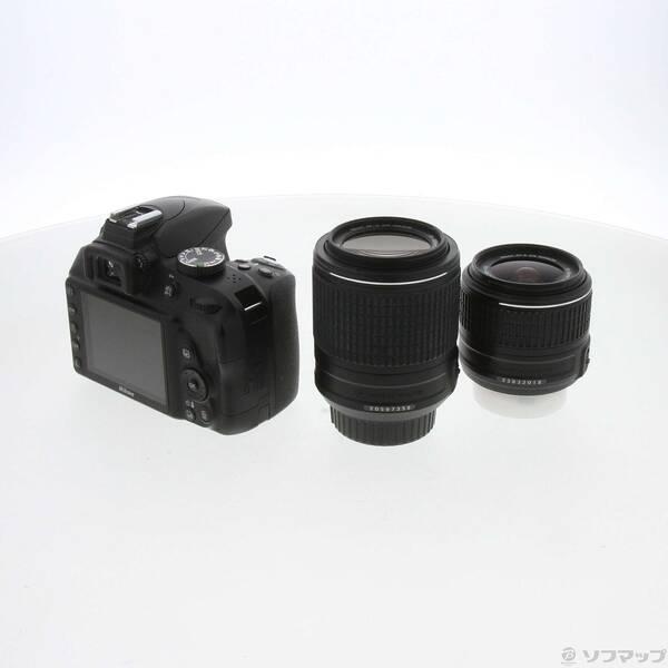 〔中古〕Nikon(ニコン) NIKON D3300 ダブルズームキット2 ブラック (2410万画素／SDXC)〔348-ud〕 |  | 02