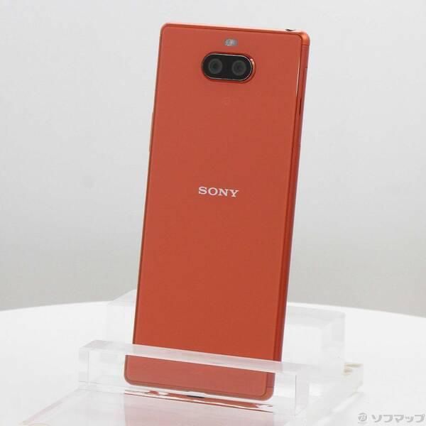 〔中古〕SONY(ソニー) Xperia 8 64GB オレンジ SOV42 auロック解除SIMフリー〔377-ud〕 | 