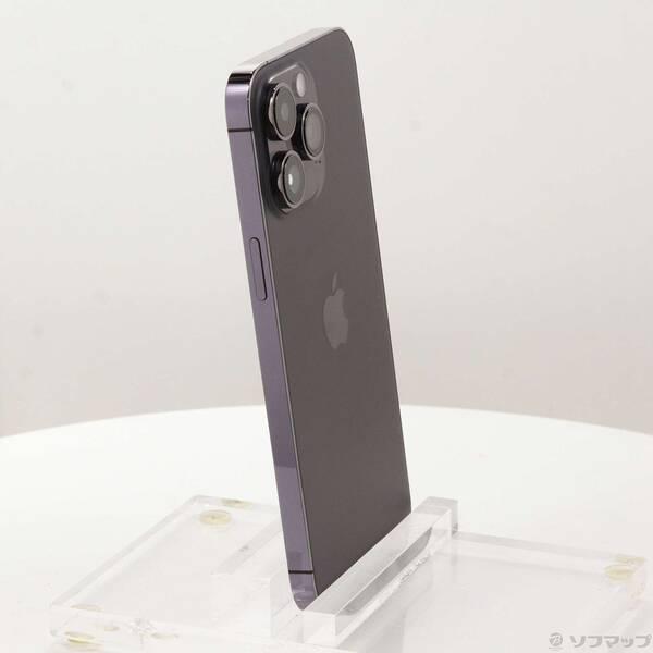 〔中古〕Apple(アップル) iPhone14 Pro Max 128GB ディープパープル MQ993J／A SIMフリー〔352-ud〕 |  | 03