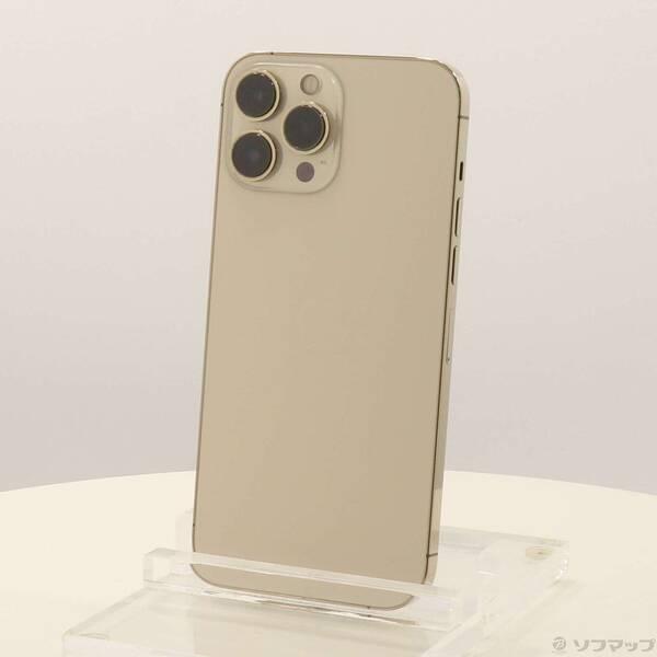 〔中古〕Apple(アップル) iPhone13 Pro Max 256GB ゴールド MLJA3J／A SIMフリー〔262-ud〕 | 