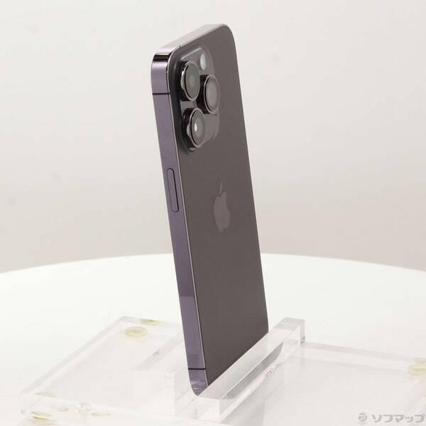 〔中古〕Apple(アップル) iPhone14 Pro 128GB ディープパープル MQ0F3J／A SIMフリー〔352-ud〕 |  | 03