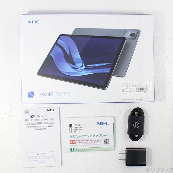 【新品未開封】NEC タブレット PC-T1165KAS 11.0型 ルナグレー NEC LAVIE Tab T11 T1165/KAS PC-T1165KAS [ルナグレー] 価格比較
