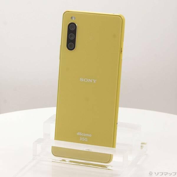 〔中古〕SONY(ソニー) Xperia 10 III 128GB イエロー SO-52B docomoロック解除SIMフリー〔295-ud〕 | 