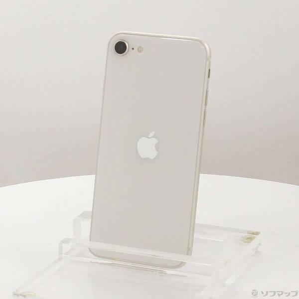 〔中古〕Apple(アップル) iPhone SE 第3世代 64GB スターライト MMYD3J／A SIMフリー〔377-ud〕 | 