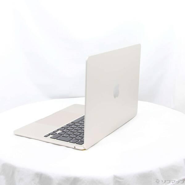 〔中古〕Apple(アップル) MacBook Air 13.6-inch Mid-2022 MLY13J／A Apple M2 8コアCPU_8コアGPU 8GB SSD256GB スターライト 〔26.3 Tahoe〕〔348-ud〕 |  | 01