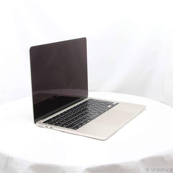〔中古〕Apple(アップル) MacBook Air 13.6-inch Mid-2022 MLY13J／A Apple M2 8コアCPU_8コアGPU 8GB SSD256GB スターライト 〔26.3 Tahoe〕〔348-ud〕 |  | 03