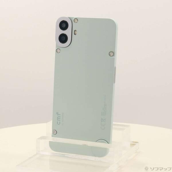 〔中古〕Nothing（ナッシング） CMF Phone 1 128GB ライトグリーン SIMフリー〔262-ud〕 | 
