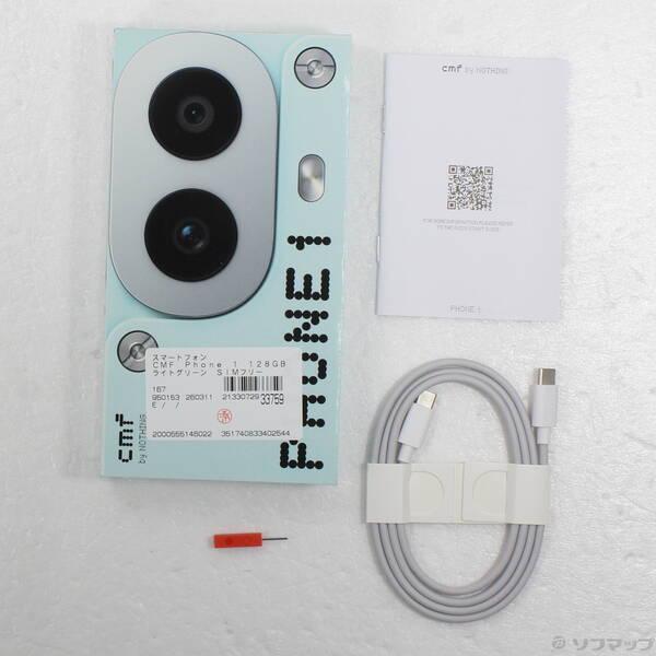 〔中古〕Nothing（ナッシング） CMF Phone 1 128GB ライトグリーン SIMフリー〔262-ud〕 |  | 04