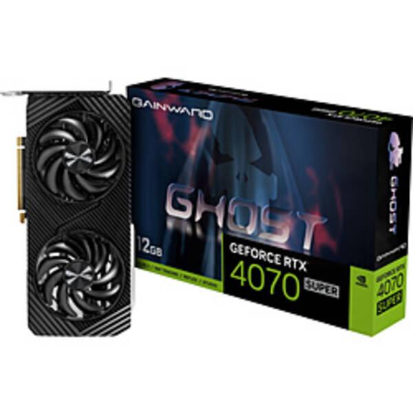 〔中古〕GAINWARD Gainward GeForce RTX 4070 SUPER Ghost NED407S019K9-1043B-G〔377-ud〕 | 