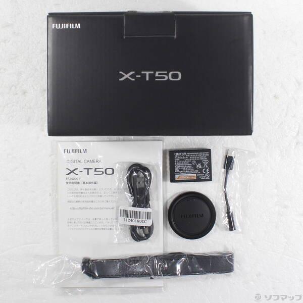 〔中古〕FUJIFILM(フジフイルム) FUJIFILM X-T50 ボディ ブラック〔262-ud〕 |  | 05