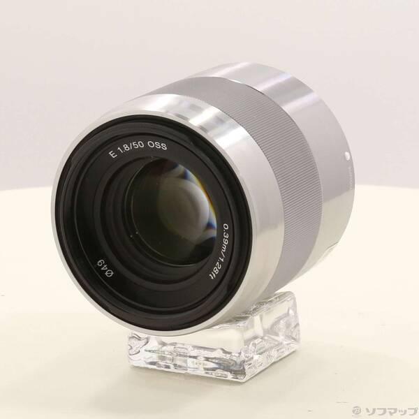 〔中古〕SONY(ソニー) E 50mm F1.8 OSS SEL50F18 Eレンズ／シルバー〔276-ud〕 | 