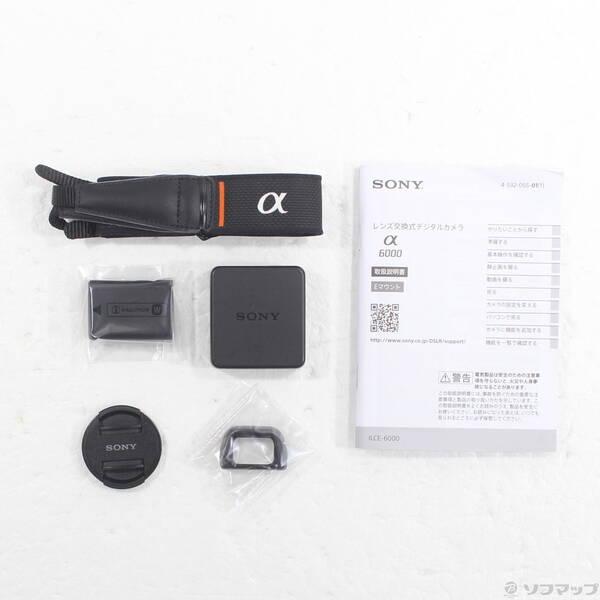 〔中古〕SONY(ソニー) α6000 パワーズームレンズキット シルバー ILCE-6000L〔305-ud〕 |  | 05