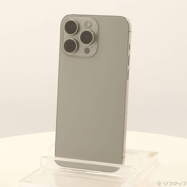 〔中古〕Apple(アップル) iPhone15 Pro Max 512GB ナチュラルチタニウム MU6W3J／A SIMフリー〔276-ud〕 | 
