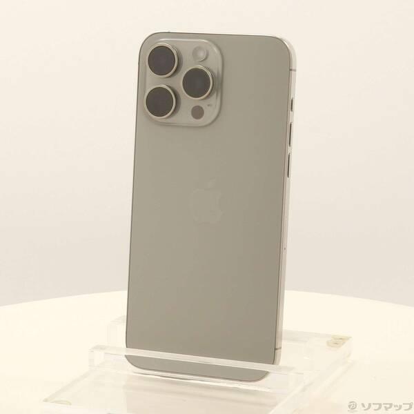 〔中古〕Apple(アップル) iPhone15 Pro Max 512GB ナチュラルチタニウム MU6W3J／A SIMフリー〔198-ud〕 | 