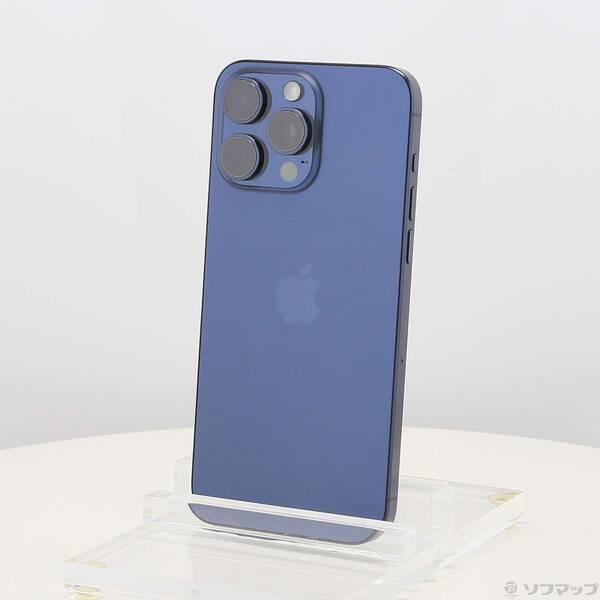 〔中古〕Apple(アップル) iPhone15 Pro Max 512GB ブルーチタニウム MU6X3J／A SIMフリー〔371-ud〕 | 