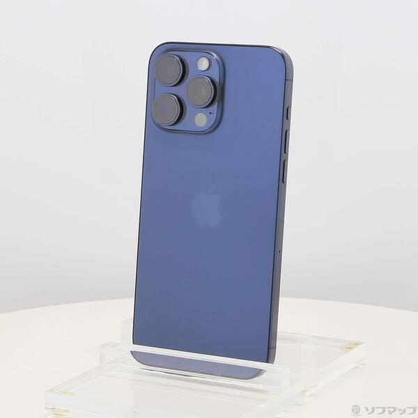 〔中古〕Apple(アップル) iPhone15 Pro Max 512GB ブルーチタニウム MU6X3J／A SIMフリー〔305-ud〕 | 