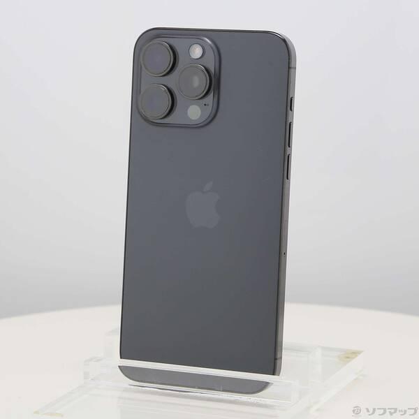 〔中古〕Apple(アップル) iPhone15 Pro Max 1TB ブラックチタニウム MU6Y3J／A SIMフリー〔258-ud〕 | 