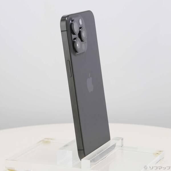 〔中古〕Apple(アップル) iPhone15 Pro Max 1TB ブラックチタニウム MU6Y3J／A SIMフリー〔198-ud〕 |  | 03