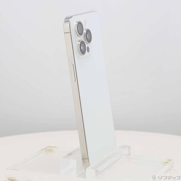 〔中古〕Apple(アップル) iPhone15 Pro Max 1TB ホワイトチタニウム MU703J／A SIMフリー〔276-ud〕 |  | 03