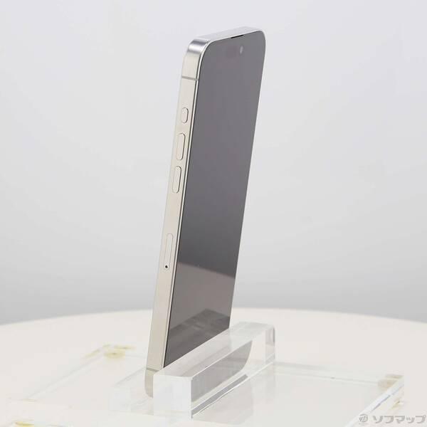 〔中古〕Apple(アップル) iPhone15 Pro Max 1TB ホワイトチタニウム MU703J／A SIMフリー〔198-ud〕 |  | 01