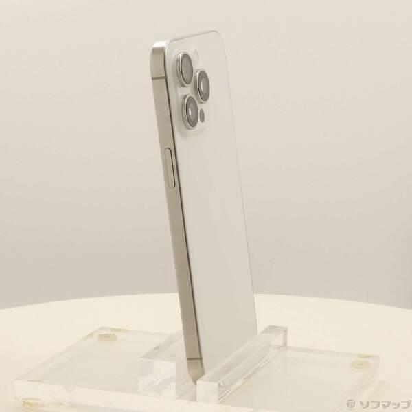 〔中古〕Apple(アップル) iPhone15 Pro Max 1TB ホワイトチタニウム MU703J／A SIMフリー〔344-ud〕 |  | 03