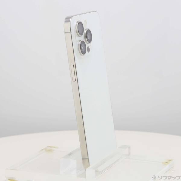 中古〕Apple(アップル) iPhone15 Pro Max 1TB ホワイトチタニウム 