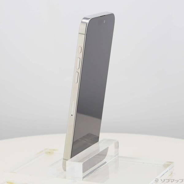 〔中古〕Apple(アップル) iPhone15 Pro Max 1TB ホワイトチタニウム MU703J／A SIMフリー〔349-ud〕 |  | 01