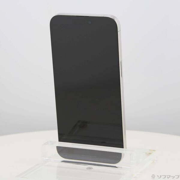 〔中古〕Apple(アップル) iPhone15 Pro Max 1TB ホワイトチタニウム MU703J／A SIMフリー〔349-ud〕 |  | 02