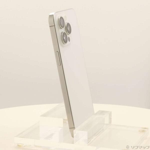 〔中古〕Apple(アップル) iPhone15 Pro Max 512GB ホワイトチタニウム MU6V3J／A SIMフリー〔349-ud〕 |  | 03