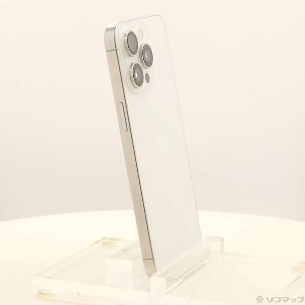 〔中古〕Apple(アップル) iPhone15 Pro Max 1TB ホワイトチタニウム MU703J／A SIMフリー〔262-ud〕 |  | 03