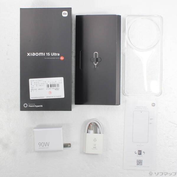 〔中古〕XIAOMI Xiaomi 15 Ultra 1TB シルバークローム MZB0JK0JP SIMフリー〔377-ud〕 |  | 04