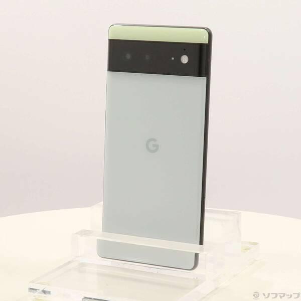 〔中古〕GOOGLE(グーグル) Google Pixel 6 128GB ソータシーフォーム GA02920 au SIMフリー〔258-ud〕 | 