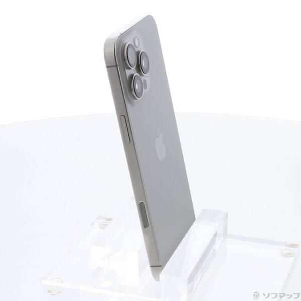 〔中古〕Apple(アップル) iPhone16 Pro Max 256GB ナチュラルチタニウム MYWK3J／A SIMフリー〔262-ud〕 |  | 03