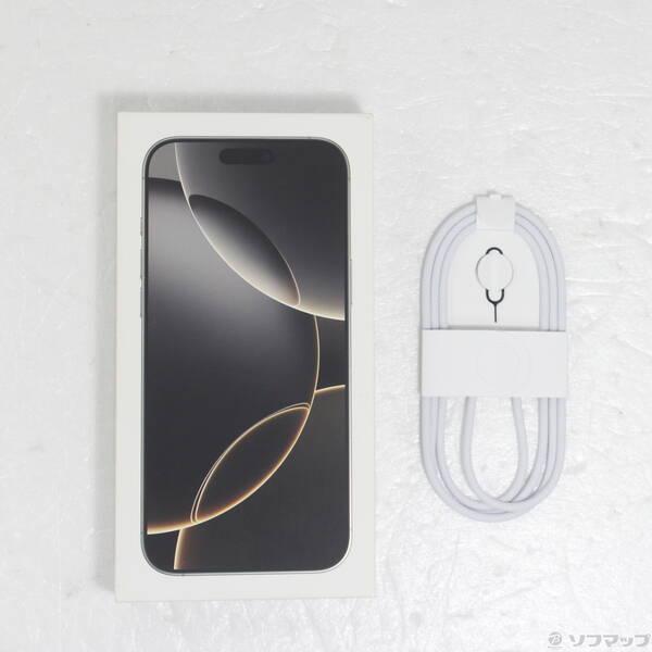 〔中古〕Apple(アップル) iPhone16 Pro Max 256GB ナチュラルチタニウム MYWK3J／A SIMフリー〔262-ud〕 |  | 04
