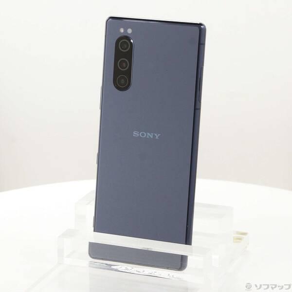 〔中古〕SONY(ソニー) Xperia 5 64GB ブルー SBXP5 SoftBank〔269-ud〕 | 