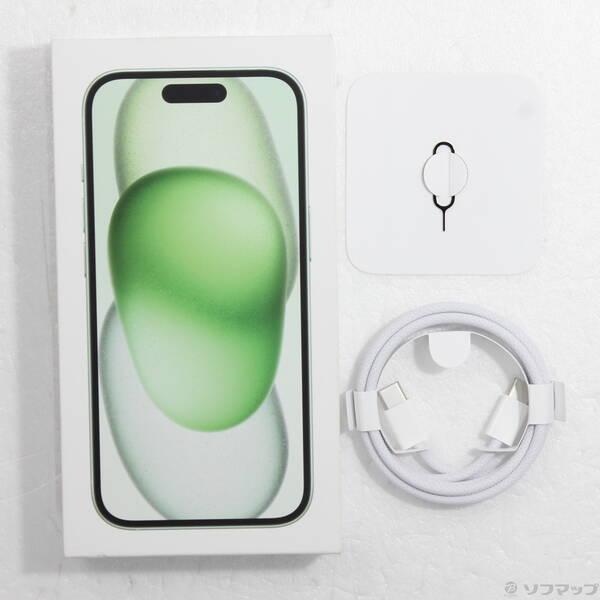 〔中古〕Apple(アップル) iPhone15 256GB グリーン MTMT3J／A SIMフリー〔262-ud〕 |  | 04