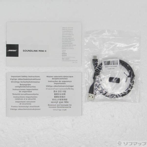 〔中古〕BOSE(ボーズ) SoundLink Mini Bluetooth speaker II Special Edition トリプルブラック〔344-ud〕 |  | 04