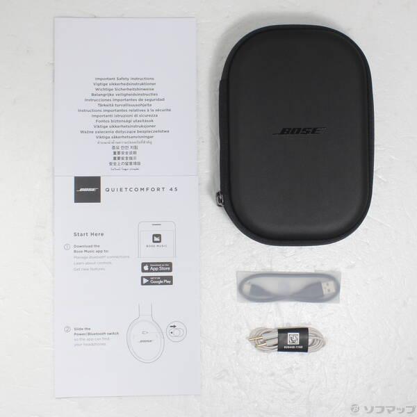 〔中古〕BOSE(ボーズ) QuietComfort 45 headphones ホワイトスモーク〔348-ud〕 |  | 04