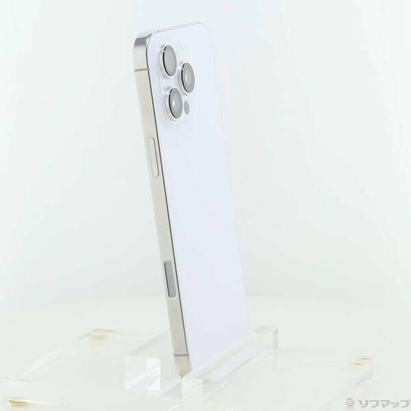 〔中古〕Apple(アップル) iPhone16 Pro Max 256GB ホワイトチタニウム MYWH3J／A SIMフリー〔377-ud〕 |  | 03