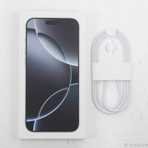 〔中古〕Apple(アップル) iPhone16 Pro Max 256GB ホワイトチタニウム MYWH3J／A SIMフリー〔377-ud〕 |  | 04