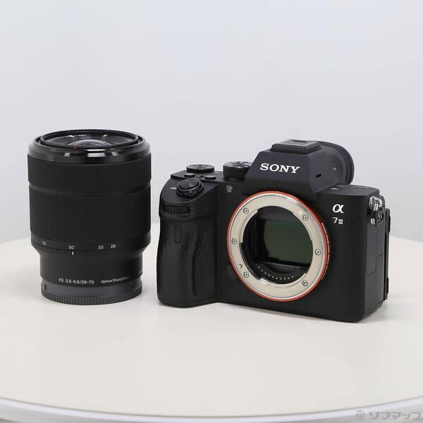 〔中古〕SONY(ソニー) α7III レンズキット ILCE-7M3K〔269-ud〕 | 